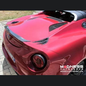 Alfa Romeo 4C Carbon Fiber Spider Rear Spoiler